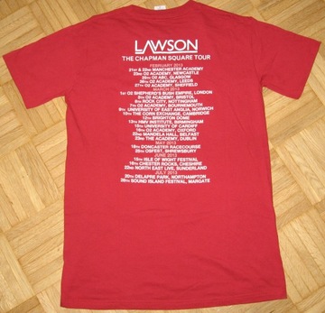 Футболка LAWSON-The Chapman Squarte Tour 2013 _M