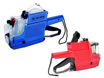 MOTEX MX-6600 ДВУХРЯДНАЯ ЭТИКЕТИРОВОЧНАЯ МАШИНА + ЧЕРНИЛА + ЭТИКЕТКИ