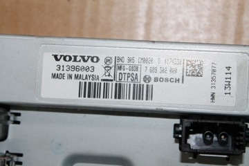 VOLVO V60 S60 ДИСПЛЕЙ МОНИТОР ЖК-дисплей 31396003