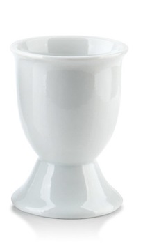 BIAŁY KIELISZEK DO JAJKA jajecznik z porcelany
