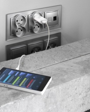 SIMON 54 ДВОЙНОЙ КРЕСТОВОЙ СОЕДИНИТЕЛЬ, АНТРАЦИТОВЫЙ