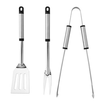 IKEA GRILLTIDER zestaw grill 3szt