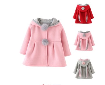 PŁASZCZYK BLUZA KRÓLIK USZY