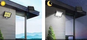 СОЛНЕЧНАЯ ЛАМПА 120 LED С ДАТЧИКОМ ДВИЖЕНИЯ В СУМЕРКАХ
