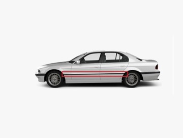 ORIGINÁLNÍ KOMPLET LIŠTA BMW E38