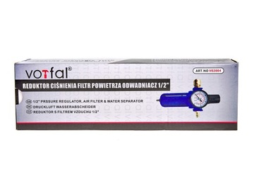 РЕДУКТОР ДАВЛЕНИЯ, ВОЗДУШНЫЙ ФИЛЬТР, СЕПАРАТОР 1/2