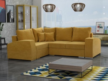 NAROŻNIK SOFA MASSIMO H4 ZAGŁÓWKI SPANIE 3x POJ