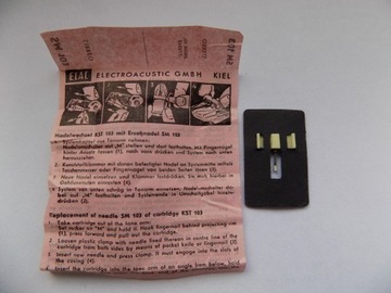 Игла для стереограммофона ELAC SM 103