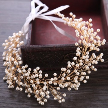 Свадебное украшение для волос с узлом PEARLS Wedding