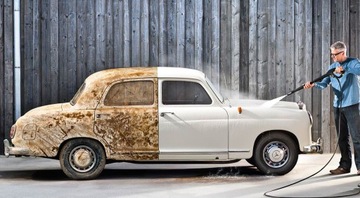 KARCHER LIQUID CAR WASH ШАМПУНЬ КАК АКТИВНАЯ ПЕНА ДЛЯ ПЛАСТИКОВОЙ КРАСКИ