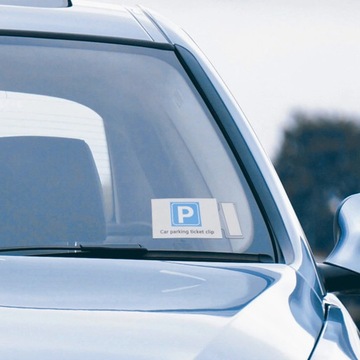 ЗАЖИМ ДЛЯ ПАРКОВОЧНОГО БИЛЕТА, ИД-КАРТЫ, ЗА ОКНОМ