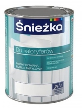ŚNIEŻKA FARBA DO KALORYFERÓW GRZEJNIKÓW 750ml