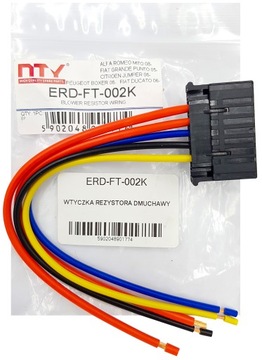 KOSTKA WTYCZKA REZYSTOR DO DUCATO JUMPER BOXER 06-