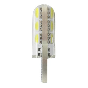 СВЕТОДИОДНАЯ ЛАМПА 6 SMD 5050 W5W T10 ПАРКОВОЧНЫЙ ФОНАРЬ СИЛИКОНОВЫЙ