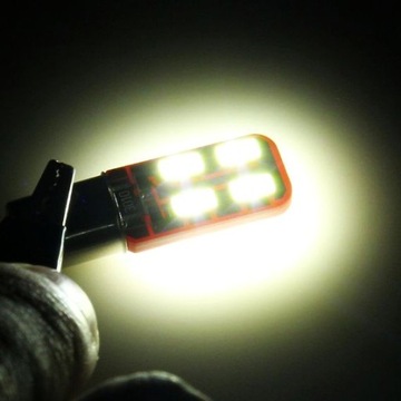 СВЕТОДИОДНАЯ ЛАМПОЧКА 8 SMD BA9S T4W 5730 БЕЛАЯ ПОДСВЕТКА СТОЯНОЧНОГО ЛАМПЫ