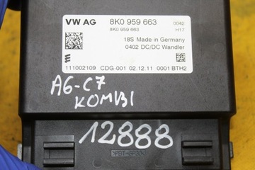 STABILIZATOR NAPIĘCIA AUDI A6 C7 3.0 TDI 8K0959663