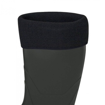 DEMAR ultra wytrzymałe kalosze GRAND BLACK 0152, wyściółka tekstylna 43