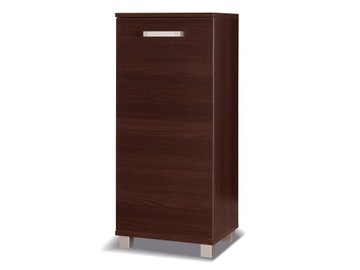 MS5 KOMODA SZAFKA 1 DRZWIOWA kasztan wenge 50 cm