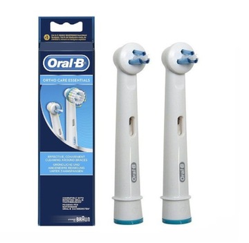 2x ORYGINALNA KOŃCÓWKA BRAUN ORAL-B INTERSPACE IC17 DO SZCZOTECZKI