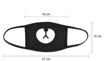 MASECZKA OCHRONNA bawełniana ODDYCHAJĄCA TWARZ 08