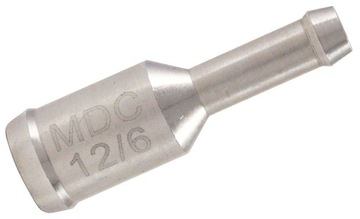Łącznik metalowy REDUKCJA 12/6 mm do węża przewodu