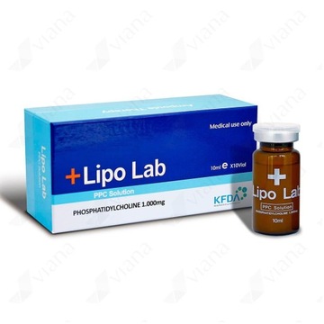 LipoLab 10ml lipoliza podbródek + igła strzykawka