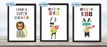 Obrazek A4 plakat, grafika dla dzieci #49