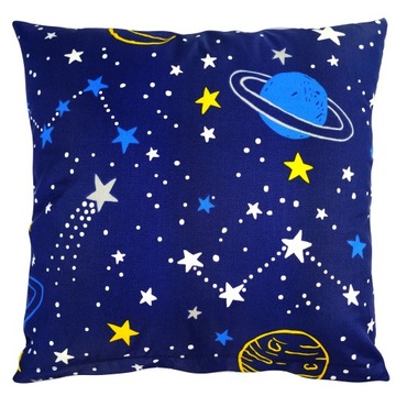 Poszewka na jaśka poduszkę 50x60 Kosmos Gwiazdy