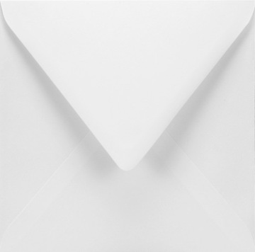 Конверты декоративные 15х15 ZBond 120г белые треугольники 5 шт.