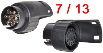 PRZEJŚCIÓWKA GNIAZDA HAKA HAK ADAPTER 7 NA 13 PIN