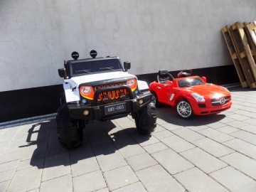ДВУХМЕСТНЫЙ ДЖИП-МОНСТР-КАР С 4-Х МОЩНЫМ АККУМУЛЯТОРОМ