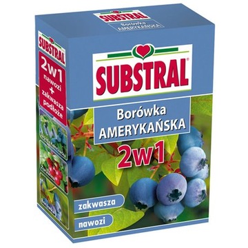 SUBSTRAL 2W1 NAWÓZ ZAKWASZACZ DO BORÓWEK JAGÓD AZALII RÓŻANECZNIKÓW MAGNOLI