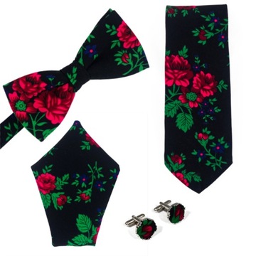 Черный НАРОДНЫЙ галстук, народное КАЧЕСТВО, подарок горцу