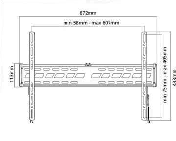 Техлинк TWM 602 | держатель для LCD/LED телевизора до 70 дюймов