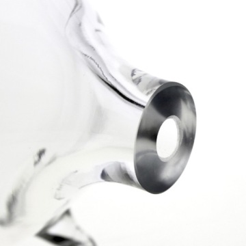 ПРОЗРАЧНАЯ большая стеклянная копилка СВИНКА в ПОДАРОК