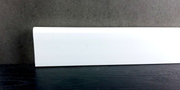 БЕЛЫЙ НАСТЕННЫЙ НАПОЛЬНЫЙ ПЛИНТУС 0108 ПОЛИСТИРОЛ