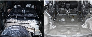 НАБОР ЗВУКОВЫХ КОВРИКОВ ДВЕРНАЯ ТИХИЯ УСТАНОВКА Шумоподавление вибрации