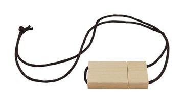 Деревянная флешка на шнурке 64 ГБ USB 3.0