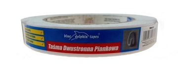 BLUE DOLPHIN Taśma dwustronna piankowa 19mm x1,5m