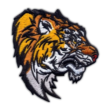 Naszywka Tygrys - Wild Tiger - duży, HAFT