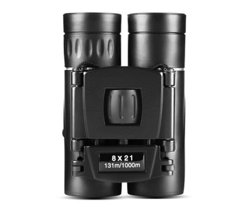 МАЛЕНЬКИЙ КОМПАКТНЫЙ СКЛАДНОЙ БИНОКЛЬ 8x21 + ЧЕХОЛ