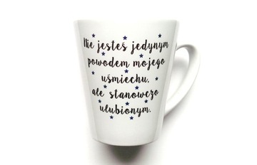 KUBEK LATTE UŚMIECH