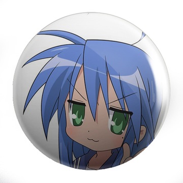 Przypinki Manga Anime Lucky Star DUŻO WZORÓW