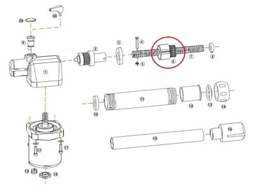 Гайка ходового винта Aster EUROMATIC PROTECO