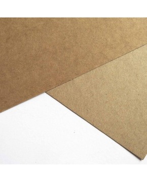 Papier ozdobny Eko Kraft 120g 100ark A4 Brązowy