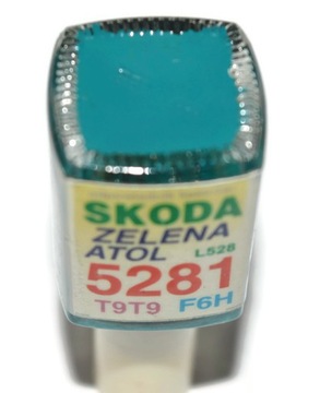 SKODA 9460 MORSKA LAKIER ZAPRAWKA DO RYS ARA 10 ML