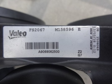 Вентилятор радиатора Мерседес Спринтер w906 906