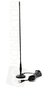 ОРИГИНАЛЬНЫЙ ПИРАТСКИЙ спиральный антенный магнит CB длиной 62 см