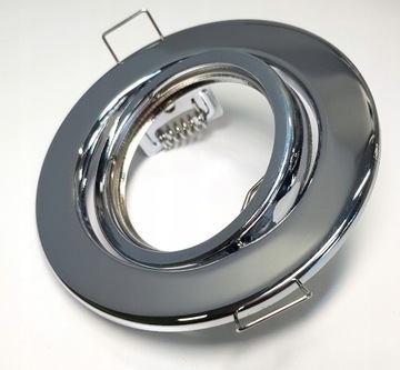 ГАЛОГЕННЫЕ СВЕТОДИОДНЫЕ ПОДВИЖНЫЕ ХРОМИРОВАННЫЕ ОСВЕЩЕНИЯ + РОЗЕТКА GU10