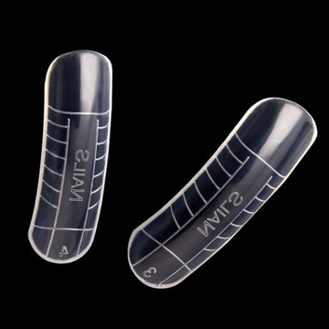 FLEXY GEL POLY AKRYLOŻEL ZESTAW DUŻY 120szt FORM